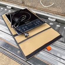 Load image into Gallery viewer, Portable induction cooktop bag for camping. Australian made.