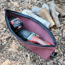 Load image into Gallery viewer, Protective bag for reciprocating saw and battery.