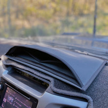 Load image into Gallery viewer, Canvas dash organiser in Toyota Hilux.