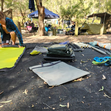 Load image into Gallery viewer, Canvas tarp storage bag for camping. Australlian made.