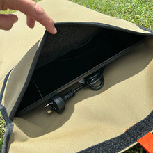 Load image into Gallery viewer, Double induction cooker in Underkover canvas bag.