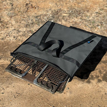 Load image into Gallery viewer, Canvas bag for portable folding fire pit. Made in Australia.