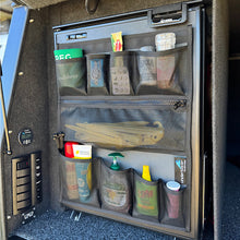 Load image into Gallery viewer, HD canvas mesh pouches for the front of canopy fridge