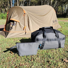 Load image into Gallery viewer, Australian gear and toilety bag for camping.