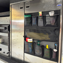 Load image into Gallery viewer, camping gear in pocket storage made in Australia