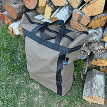 Load image into Gallery viewer, Large wood carrier weatherproof bag.