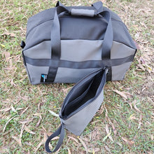 Load image into Gallery viewer, Camping gear storage bag made from canvas.