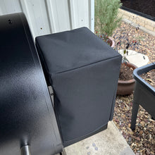 Load image into Gallery viewer, Black canvas heavy duty Traeger cover