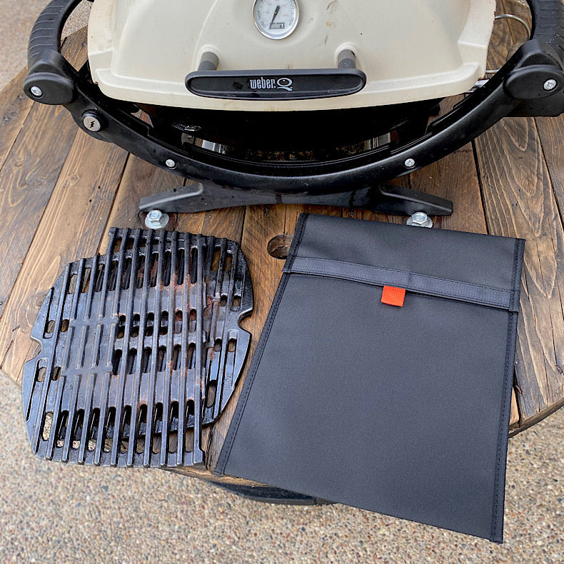 Canvas Weber Baby Q Plate Bag – Half Hotplate Storage Underkover