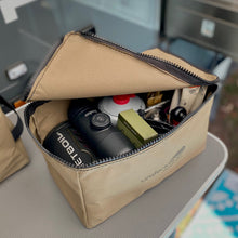 Load image into Gallery viewer, Camping coffee kit bag for 4WD drawers. Heavy duty canvas and zipper.