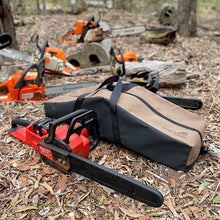 Load image into Gallery viewer, Australia's tougest chainsaw bag for camping.