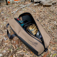 Load image into Gallery viewer, Chainsaw bag for electric chainsaw and battery.