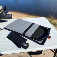 Load image into Gallery viewer, Canvas bag for frypan for Weber Q ware.