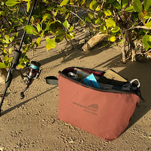 Load image into Gallery viewer, Canvas fishing tackle bag