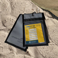 Load image into Gallery viewer, Heavy duty pemit and camp tag protective cover.