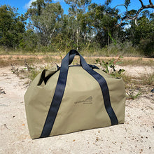 Load image into Gallery viewer, Storage cover for Weber Baby Q made with Australian canvas and YKK zipper
