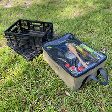 Load image into Gallery viewer, Australian canvas clear top bag for drawers.