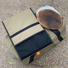 Load image into Gallery viewer, Padded cover for pizza stone. Australian made canvas bag.
