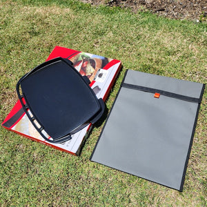 Grey Canvas Protective Weber Q 2000N BBQ Plate