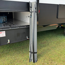 Load image into Gallery viewer, Aussie Traveller Pole kit protective canvas sleeve made in Australia.