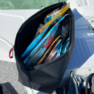Australian made canvas bag for soft plastics 
