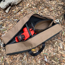 Load image into Gallery viewer, Milwaukee chainsaw inside a carry bag