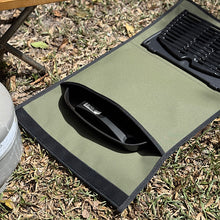 Load image into Gallery viewer, Plate and pizza stone bag for weber q 