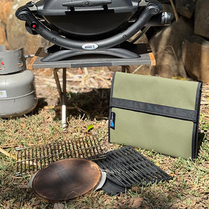 trivet and pizza stone storage bag with plate bag 