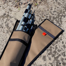 Load image into Gallery viewer, Canvas pole bag with poles inside