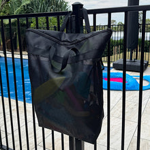 Load image into Gallery viewer, Mesh bag with pool toys inside 