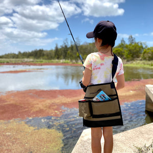 Kids Canvas Beach Fishing Bag – Underkover Australia