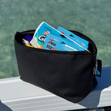Load image into Gallery viewer, canvas bag for soft plastics like nomad zman berkley gulp 