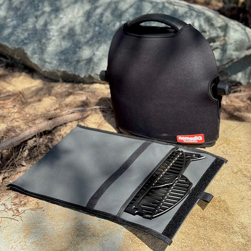 Grill plate bag for NomadiQ portable bbq 