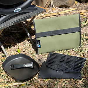 Q Ware Frying Pan Bag with plate storage 