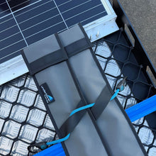 Load image into Gallery viewer, Rod sleeves tied down to roof racks