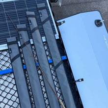 Load image into Gallery viewer, Four rods inside protective Covers on a vehicle roof rack