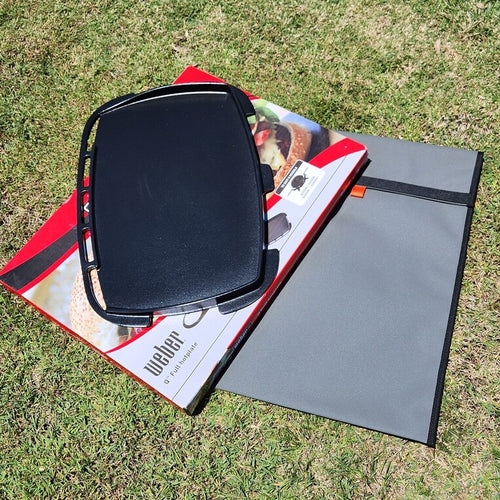 Weber Q Full Plate Box And Canvas Bag Protection