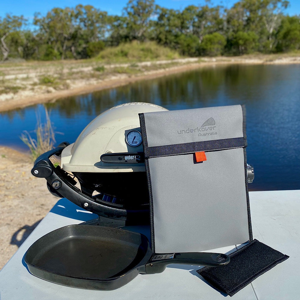 Weber Q ware pan bag.