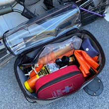 Load image into Gallery viewer, boat safety items inside open bag