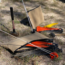 Load image into Gallery viewer, Canvas bags with pegs inside them