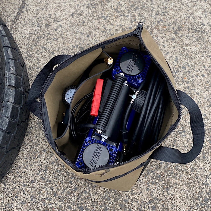 Dual Air Compressor Storage Bag for 4WD & Touring – Underkover Australia