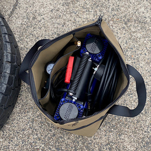 Dual Comprssor bag with compressor inside