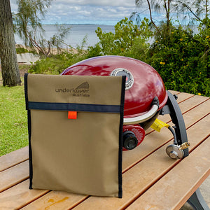canvas bag  on ziggy bbq 