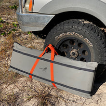 Load image into Gallery viewer, Canvas bag next to car