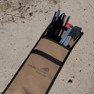 Caping pole bag canvas