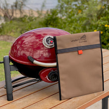 Load image into Gallery viewer, ziggy bbq on table with canvas bag 
