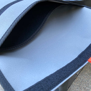 open bag showing lining