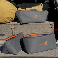 Load image into Gallery viewer, Australian Made by Underkover Australia -Canvas Camping Organisers - Three Piece Set