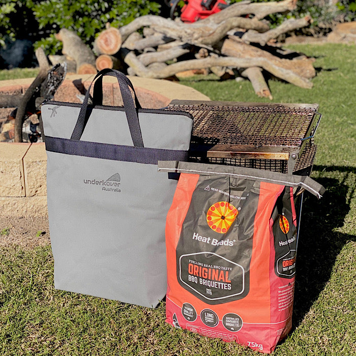 Canvas Charcoal / Pellet Bag (Large) – Underkover Australia