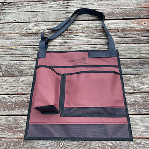 beach fishing bag in maroon colour australian made